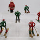 Vintage Lead Santa & Figures Skiing [6] VG