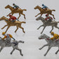 Barclay Lead Race Horse w/Jockey [6] VG