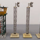 Lionel 192/195 Vintage O Operating Control Tower & Flood Lights [4] VG