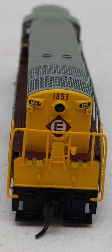 Atlas 49502 N Erie Lackawanna FM Trainmaster Diesel Locomotive #1853 EX/Box