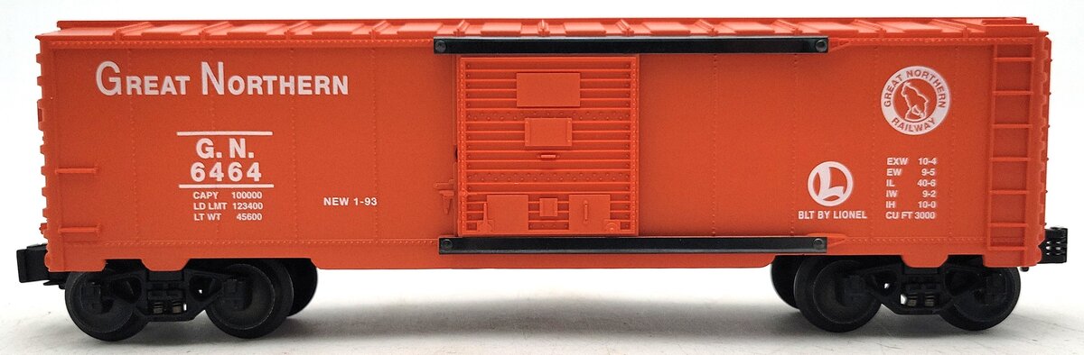 Lionel 6-27285 Great Northern Boxcar #6464-25 LN