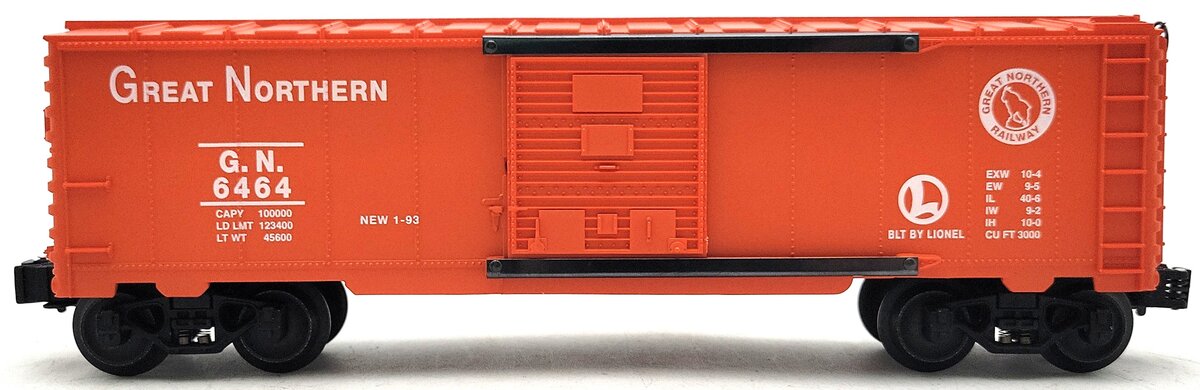 Lionel 6-27285 Great Northern Boxcar #6464-25 LN