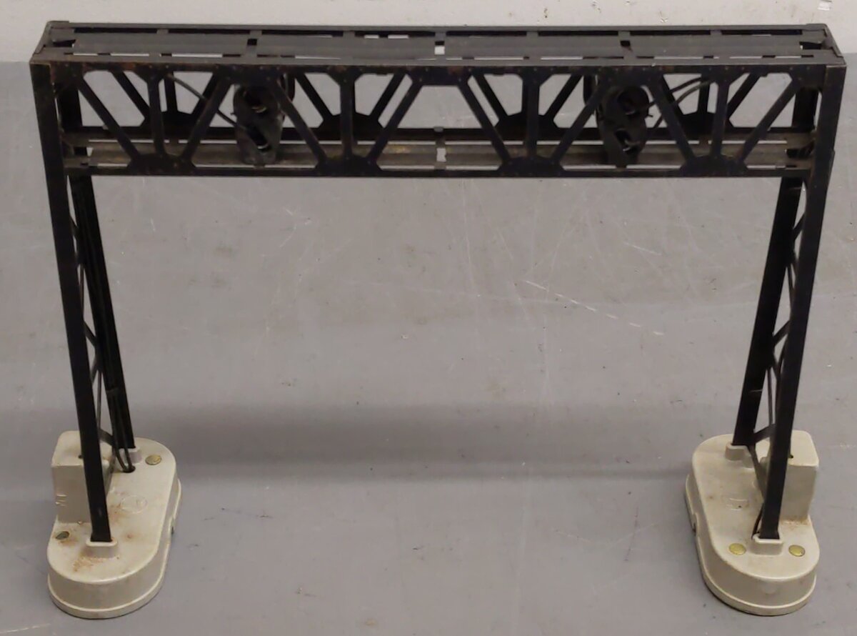 Lionel 450 Vintage O Postwar Operating Signal Bridge VG/Box
