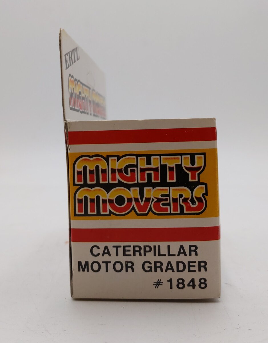 Ertl 1848 1:64 Mighty Movers Caterpillar Road Grader EX/Box
