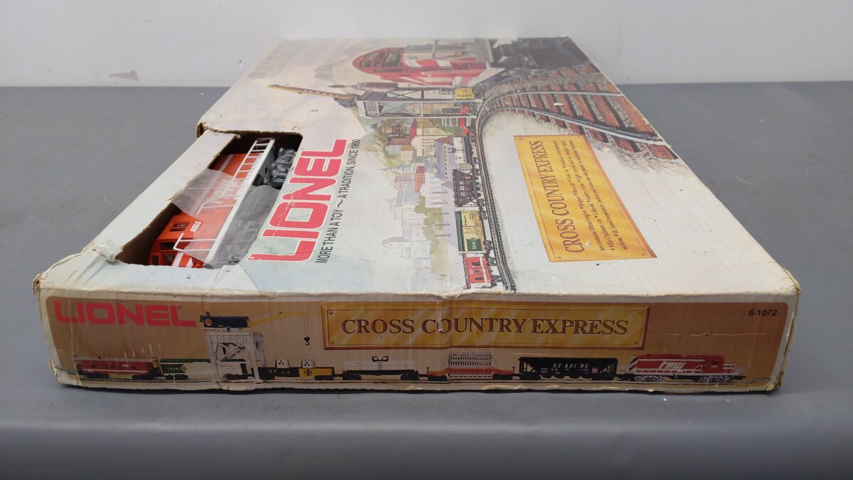 Lionel 6-1072 O Gauge Cross Country Express Train Set EX/Box