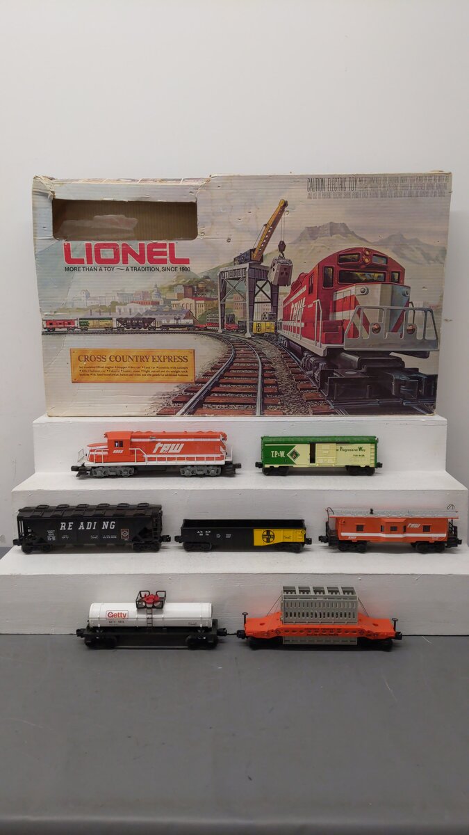 Lionel 6-1072 O Gauge Cross Country Express Train Set EX/Box