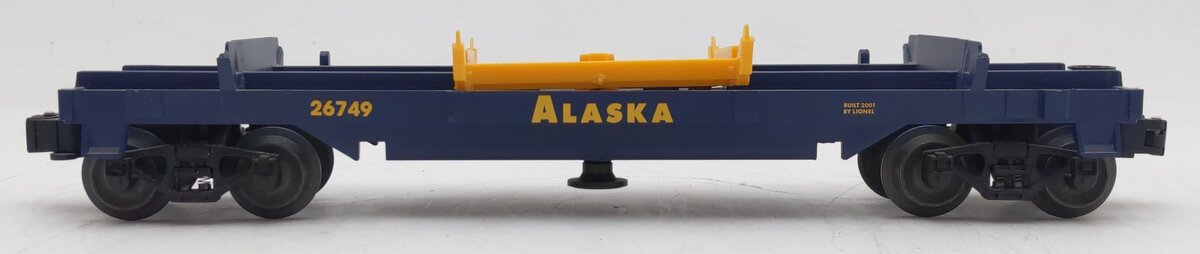 Lionel 6-26749 O Alaska Operating Log Dump Car EX/Box