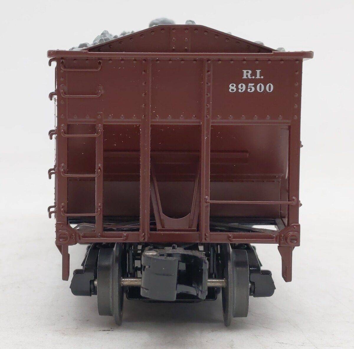 Lionel 6-17067 O Gauge Rock Island Offset Hopper w/ Gravel Load #89500 EX/Box