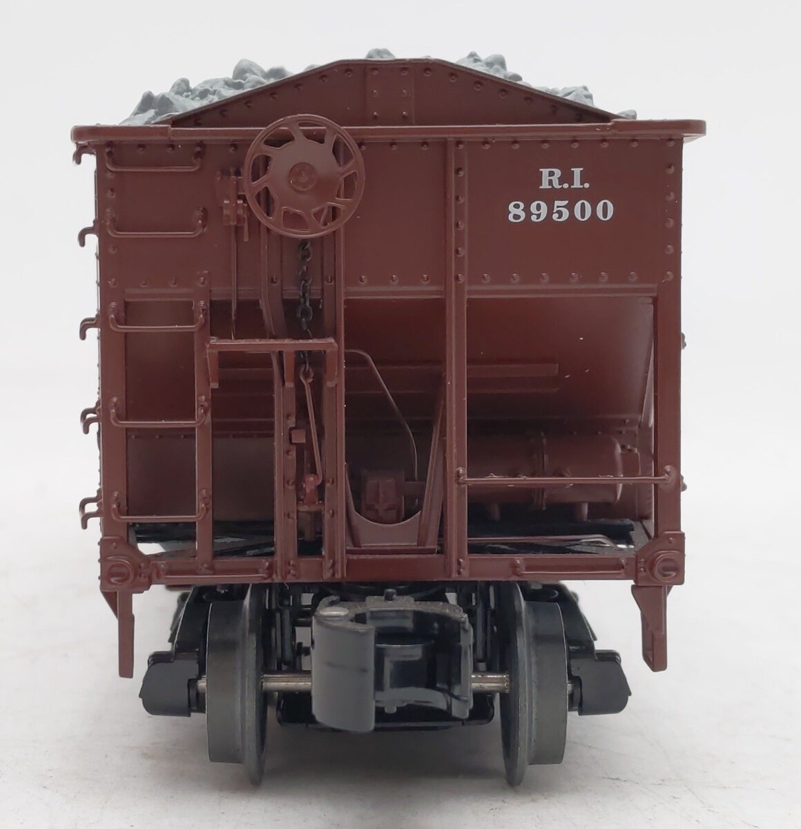 Lionel 6-17067 O Gauge Rock Island Offset Hopper w/ Gravel Load #89500 EX/Box