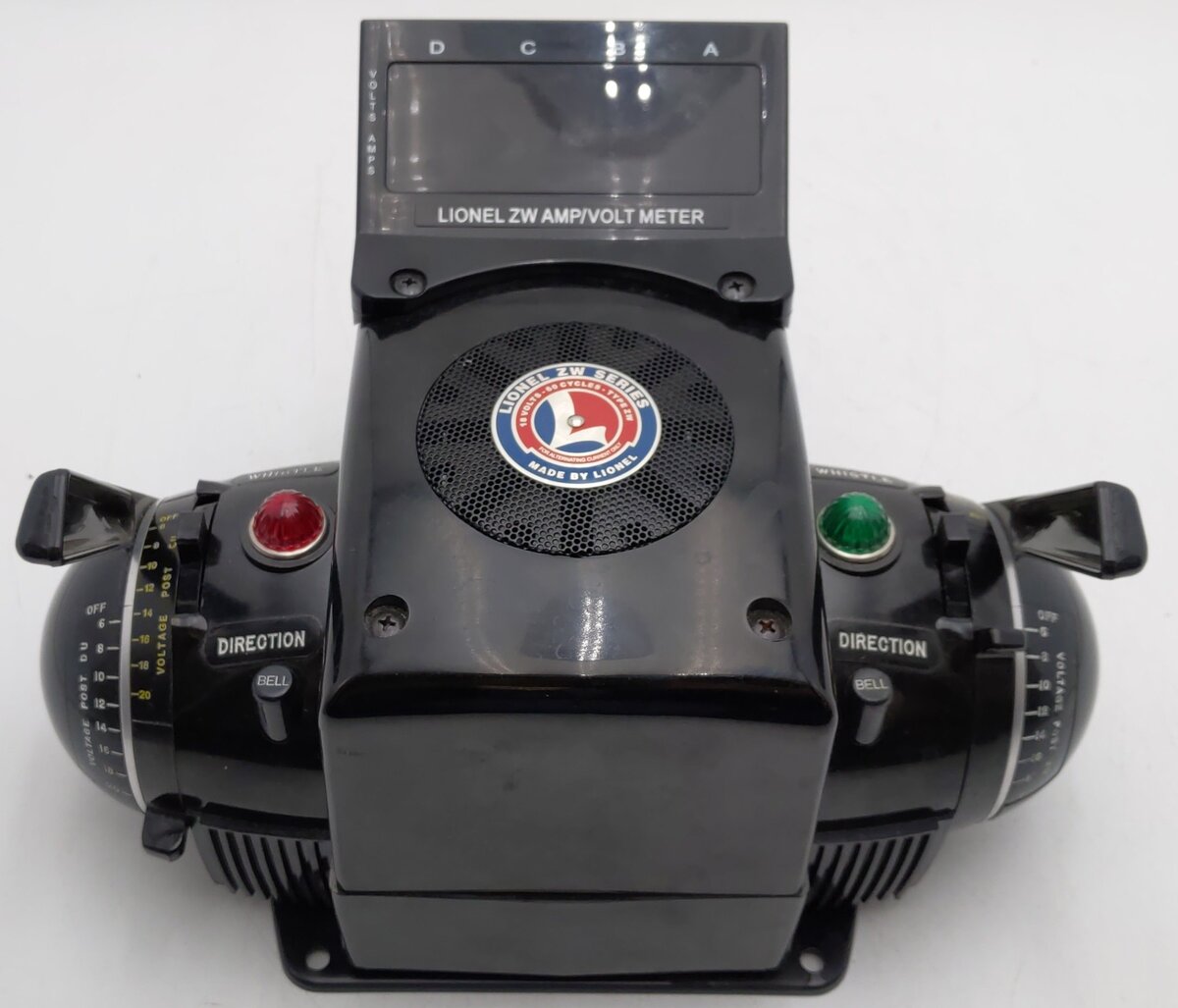 Lionel 6-32930 ZW Controller w/o Power Bricks & 6-14077 Amp/Volt Meter VG
