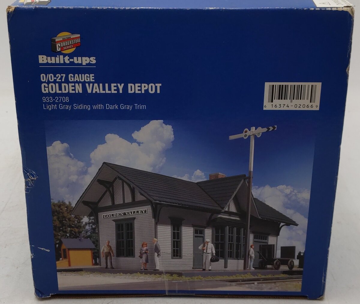 Walthers 933-2708 Built-Up Golden Valley Depot/Box