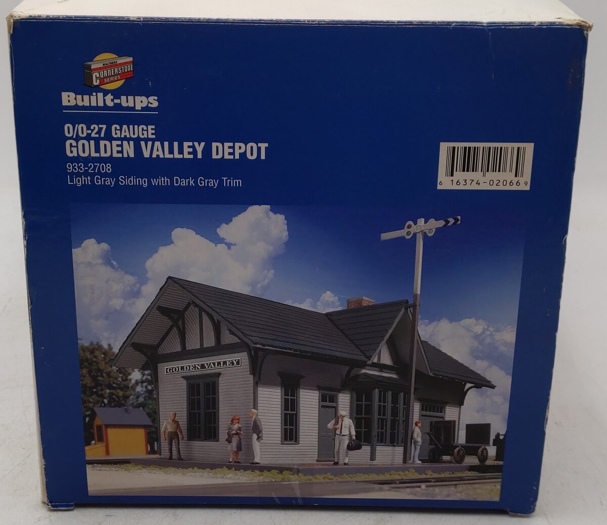 Walthers 933-2708 Built-Up Golden Valley Depot/Box
