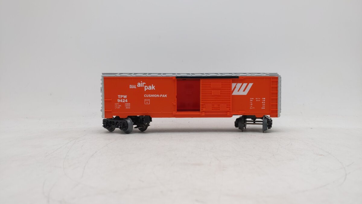 Lionel 6-9424 O Gauge Toledo, Peoria, & Western Boxcar EX/Box