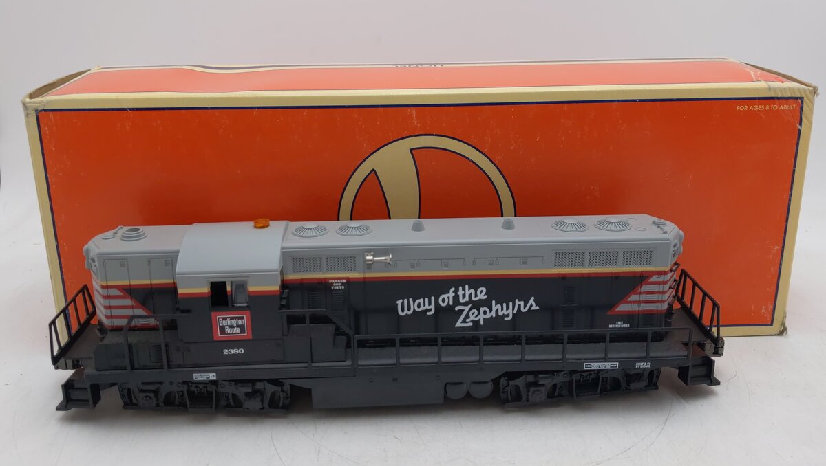 Lionel 6-18569 O Burlington Way of the Zephyrs GP-9 Diesel Locomotive #2380 EX/Box