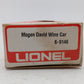 Lionel 6-9146 O Gauge Mogen David Wine Car EX/Box