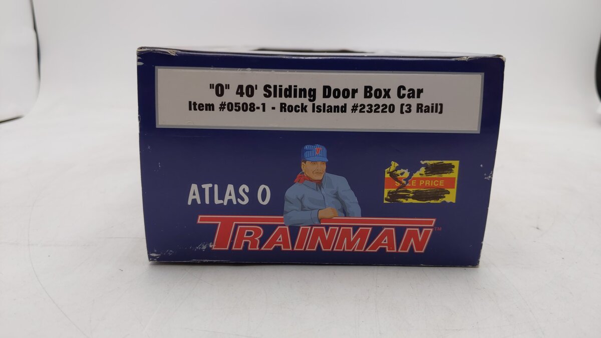 Atlas 0508-1 Rock Island Boxcar #23220 [3-Rail] EX/Box