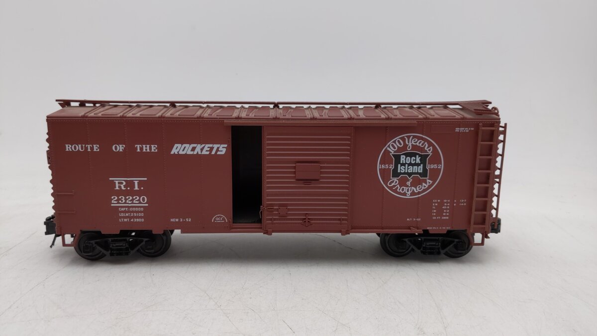 Atlas 0508-1 Rock Island Boxcar #23220 [3-Rail] EX/Box