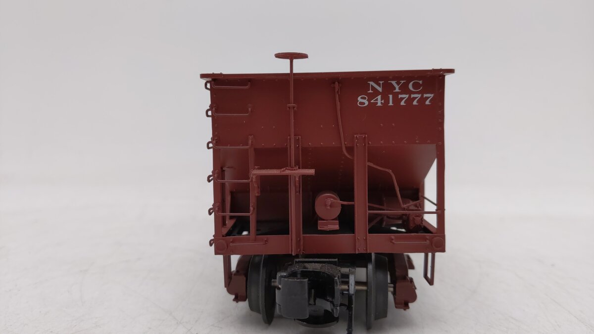Atlas 8457-4 O Gauge New York Central 55 Ton Coal Hopper #841777 - 3 Rail EX/Box