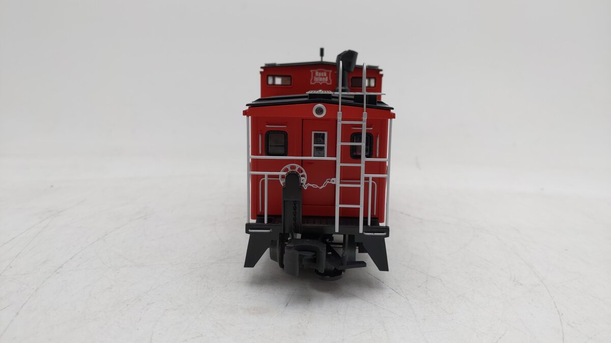 Lionel 6-17638 O Gauge Rock Island Extended Vision Lighted Caboose #17011 EX/Box