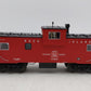 Lionel 6-17638 O Gauge Rock Island Extended Vision Lighted Caboose #17011 EX/Box
