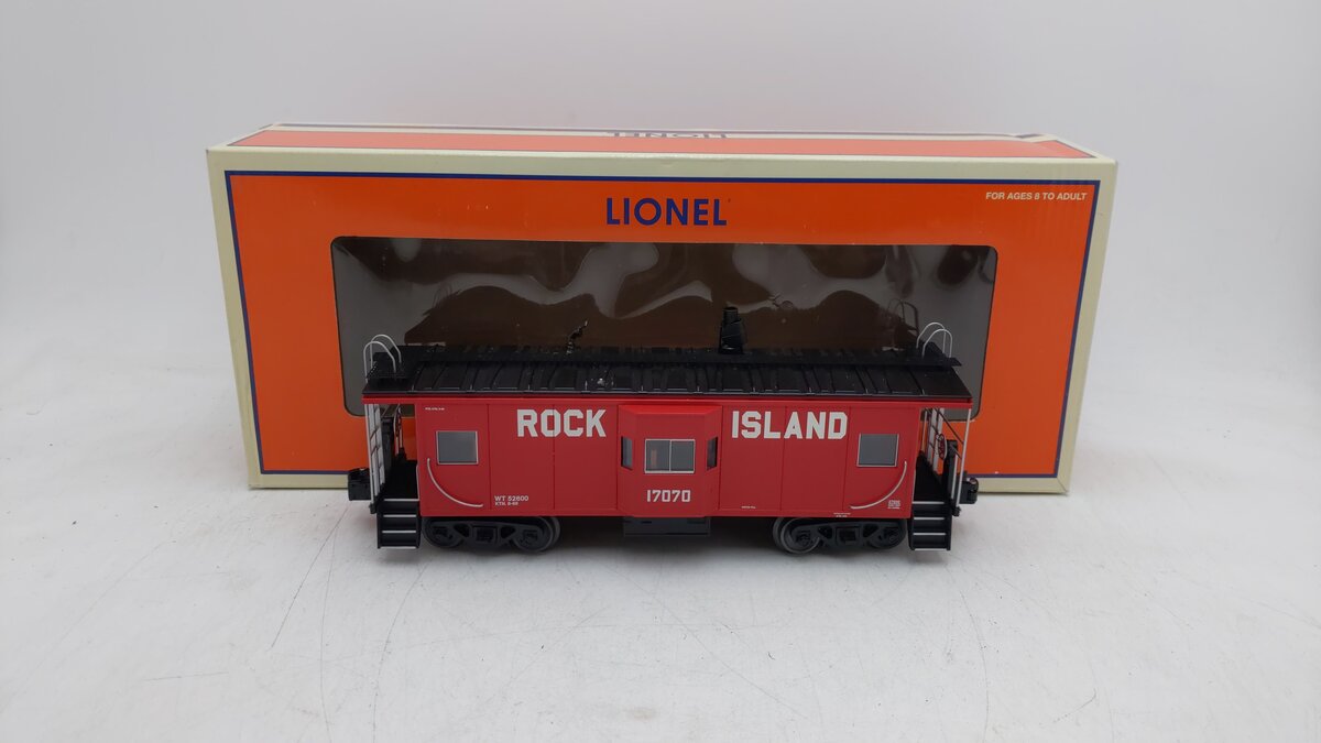 Lionel 6-27600 Rock Island Bay Window Caboose EX/Box