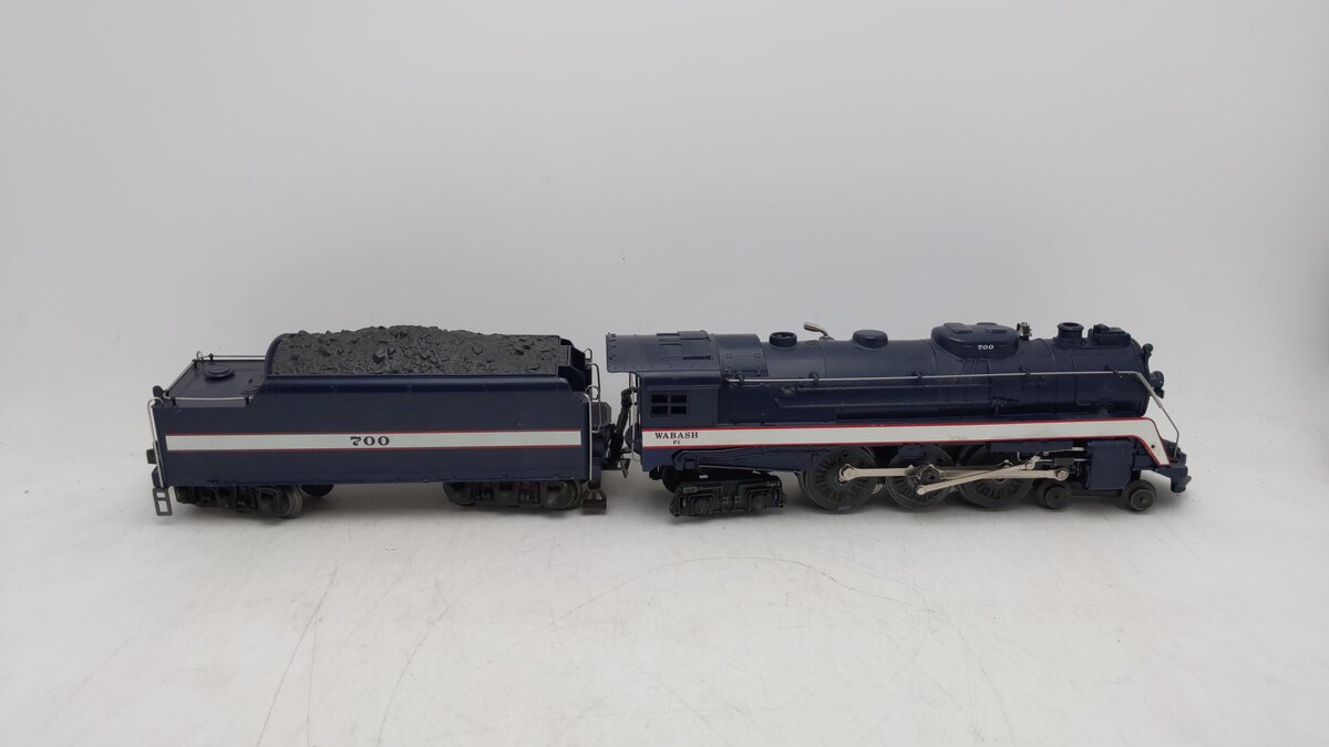 Lionel 6-18046 O Gauge Wabash Hudson 4-6-4 Steam Locomotive & Tender #700 EX/Box