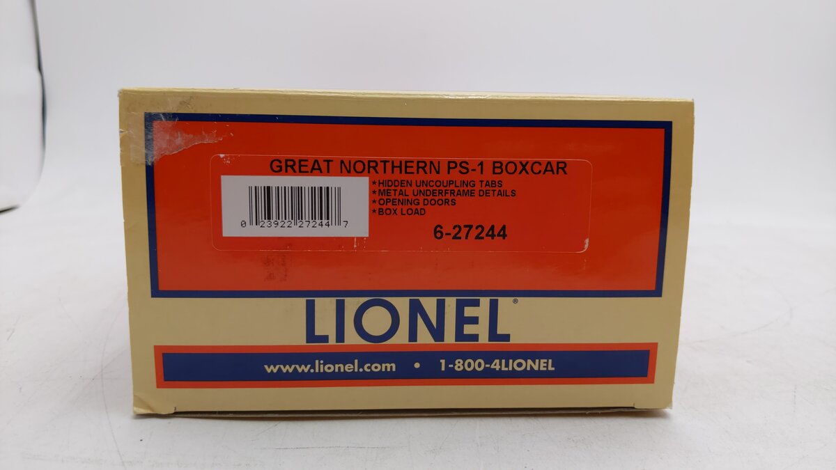 Lionel 6-27244 O Gauge Great Northern PS-1 Boxcar #39404 LN/Box