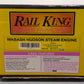 MTH 30-1147-1 O Gauge Wabash 4-6-4 Hudson Steam Loco & Tender w/PS1 EX/Box