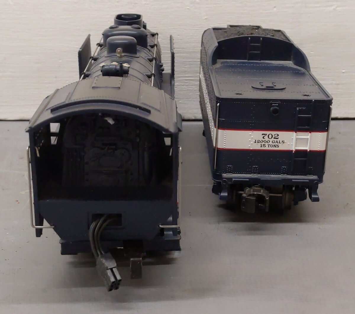 MTH 30-1147-1 O Gauge Wabash 4-6-4 Hudson Steam Loco & Tender w/PS1 EX/Box