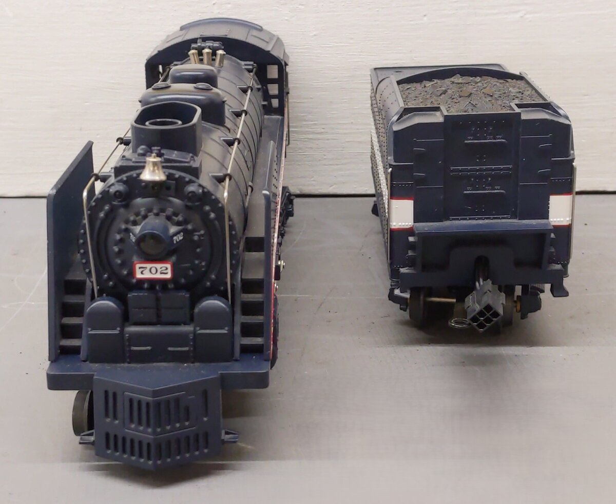 MTH 30-1147-1 O Gauge Wabash 4-6-4 Hudson Steam Loco & Tender w/PS1 EX/Box