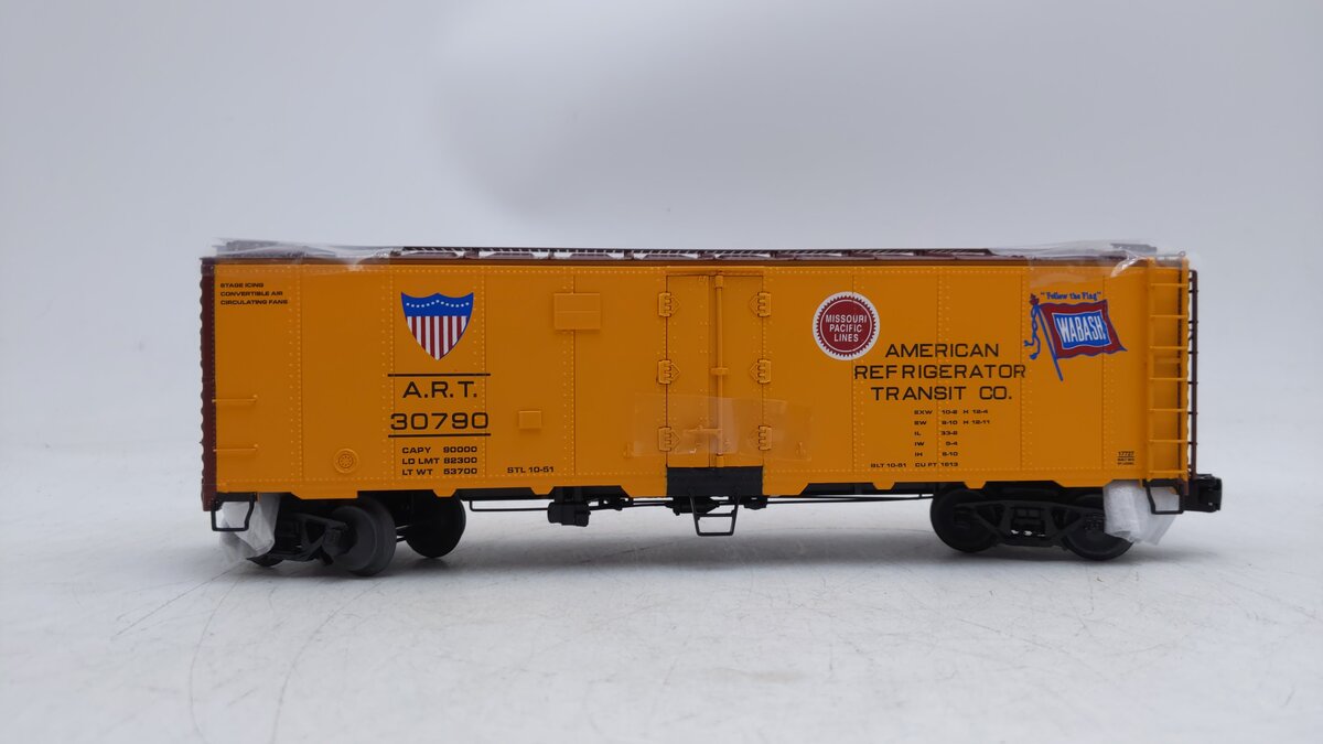 Lionel 6-17727 O Mopac/Wabash Steel-Sided Reefer #30790 EX/Box