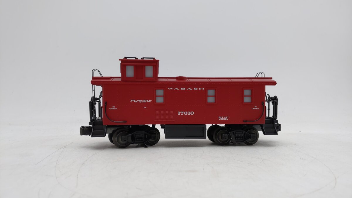 Lionel 6-17610 O Gauge Wabash Steelside Smoking Caboose #17610 EX/Box