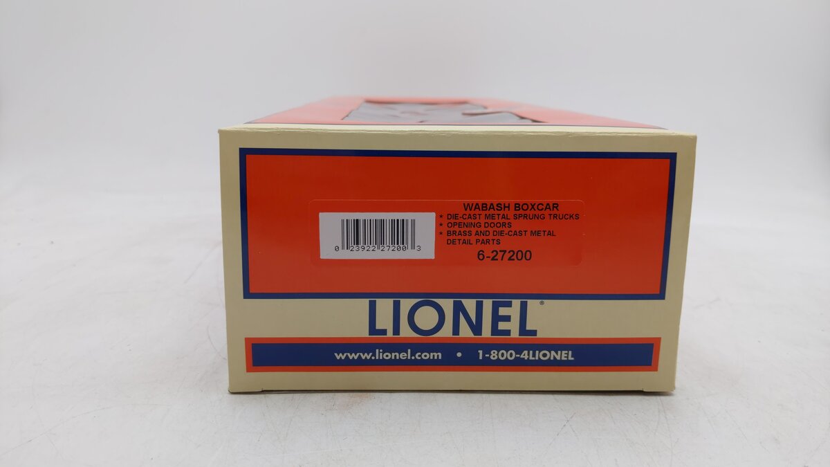 Lionel 6-27200 Wabash PS-1 Box Car #7609 EX/Box