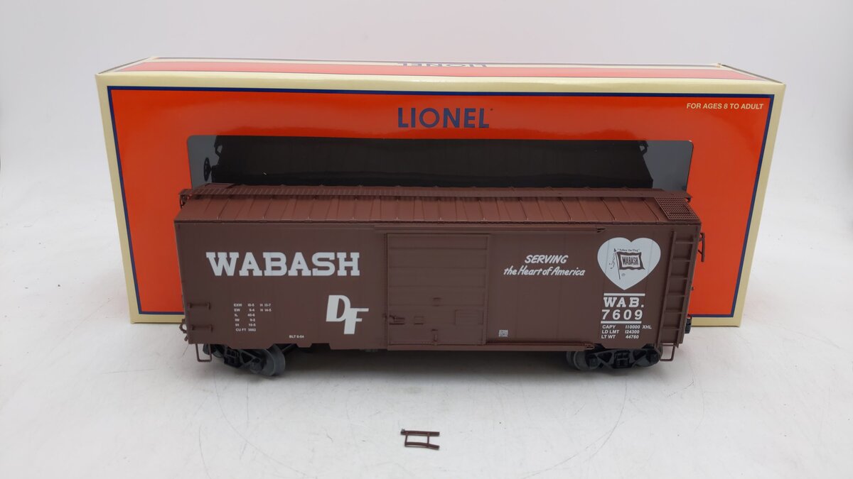 Lionel 6-27200 Wabash PS-1 Box Car #7609 EX/Box