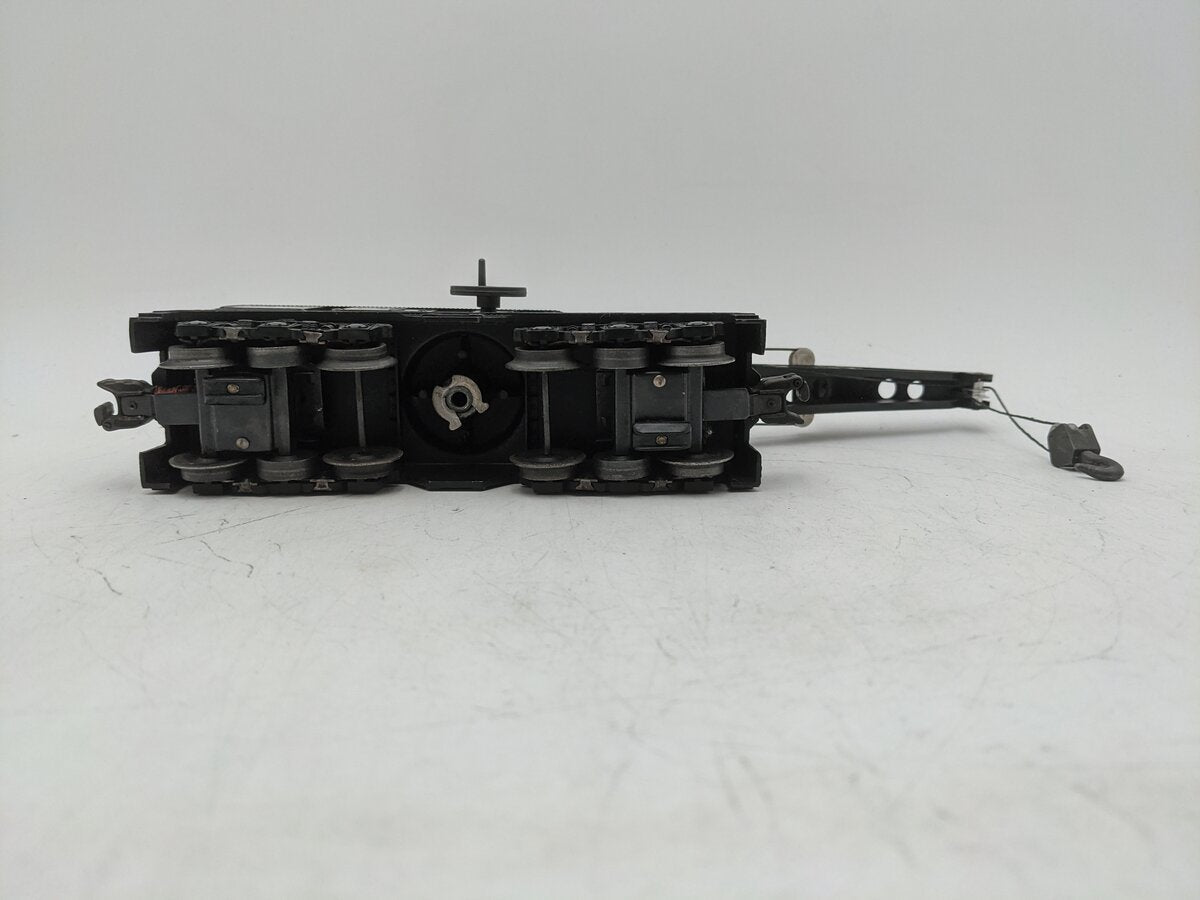 Lionel 2460 Vintage O Lionel Lines Bucyrus Erie Crane Car w/6 Wheel Trucks VG
