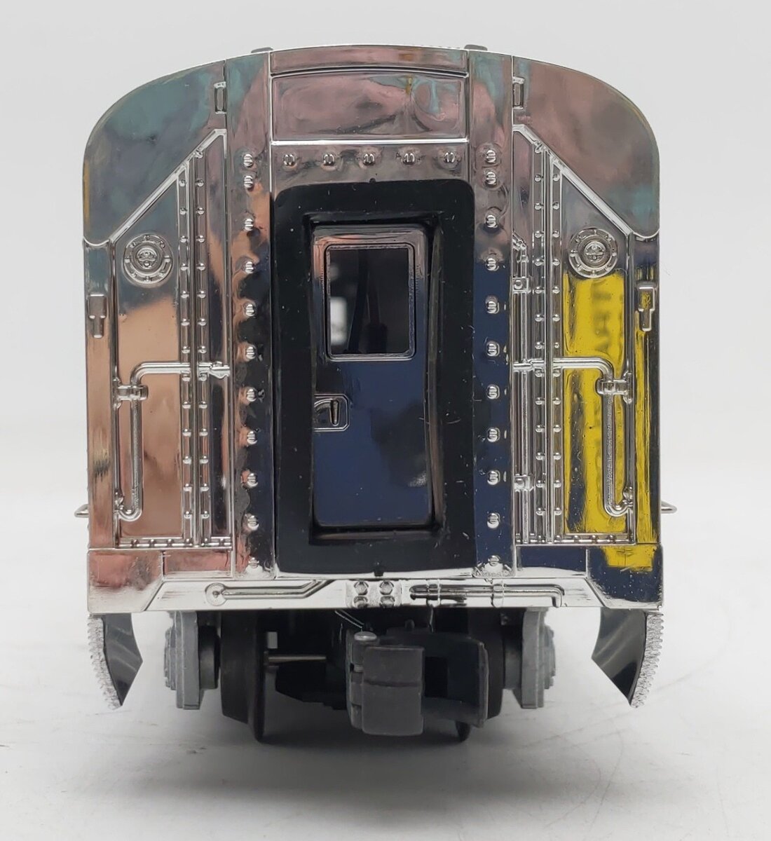 K-Line K4613-10903 O CB&Q California Zephyr Silver Bear 15" Aluminum Baggage Car EX/Box