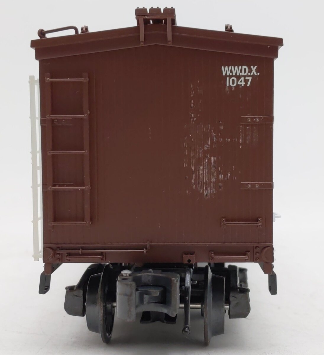 K-Line K742-8028 O Gauge Mid West Hennery Wood-Sided Reefer Car #1047 EX/Box