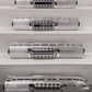 K-Line K4613B O California Zephyr 15" Aluminum Passenger Cars (Set of 4) EX/Box