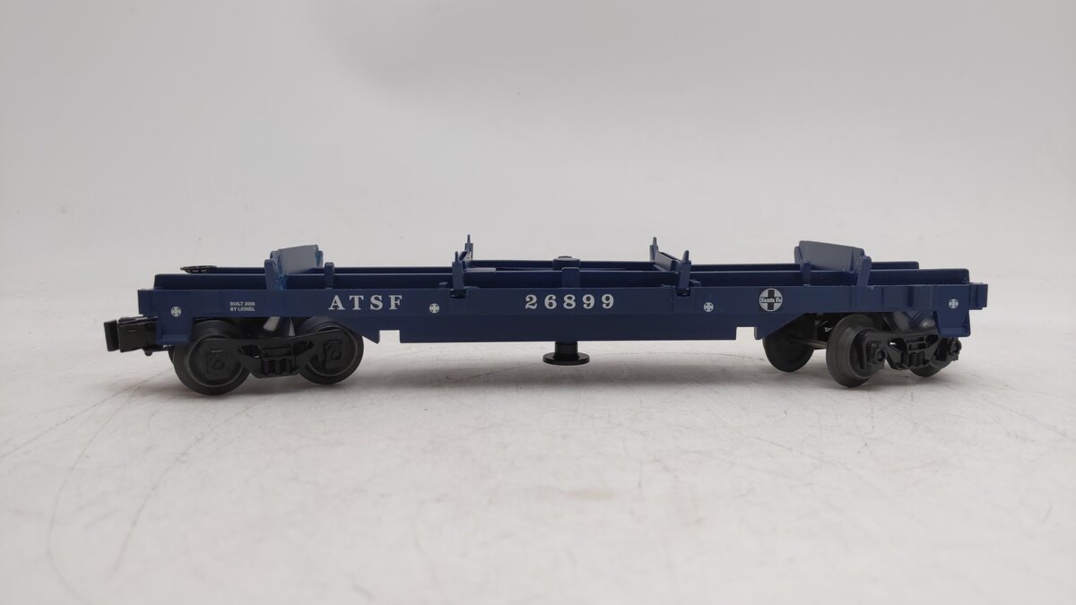 Lionel 6-26899 Santa Fe Log Dump Car EX/Box