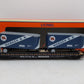 Lionel 6-27820 Wabash PS-4 Flatcar with Piggyback Trailers EX/Box
