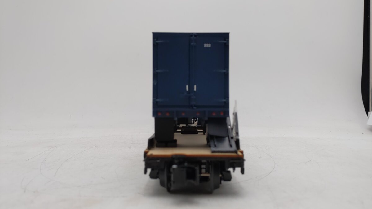 Lionel 6-27820 Wabash PS-4 Flatcar with Piggyback Trailers EX/Box