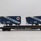 Lionel 6-27820 Wabash PS-4 Flatcar with Piggyback Trailers EX/Box