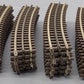 Atlas 6060 O Gauge Nickel Silver O-54 Full Curved Track (25) VG