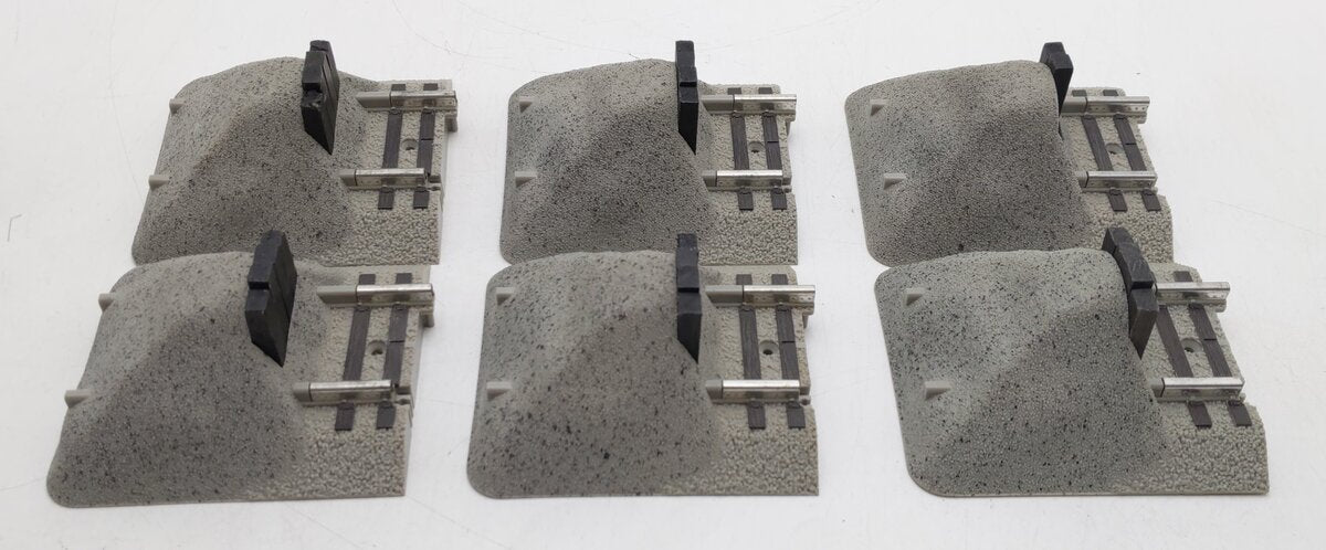 Lionel 6-12059 O Scale Fast Track Earthen Bumpers [6] EX