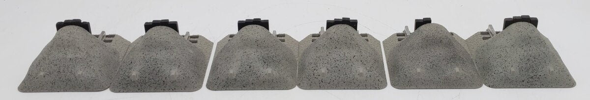 Lionel 6-12059 O Scale Fast Track Earthen Bumpers [6] EX