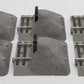 Lionel 6-12059 O Scale Fast Track Earthen Bumpers [6] EX
