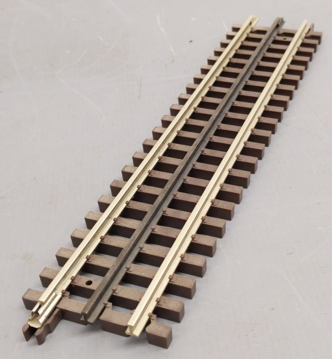 Atlas 6050 O Gauge Nickel Silver 10" Straight Track W/Brown Ties (26) VG