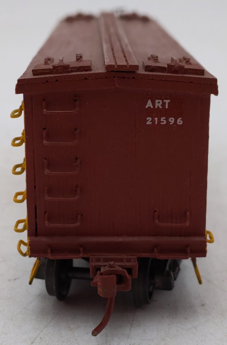 Ulrich 1 HO American Transport Co. Reefer Car #21596 EX/Box
