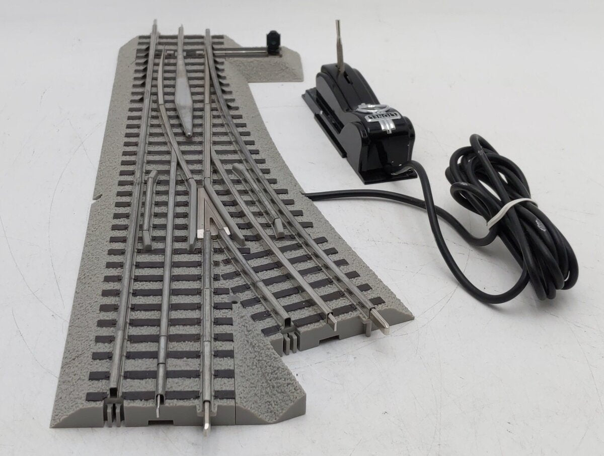 Lionel 6-16829 O60 FasTrack Command Control Right Hand Switch Turnout EX/Box