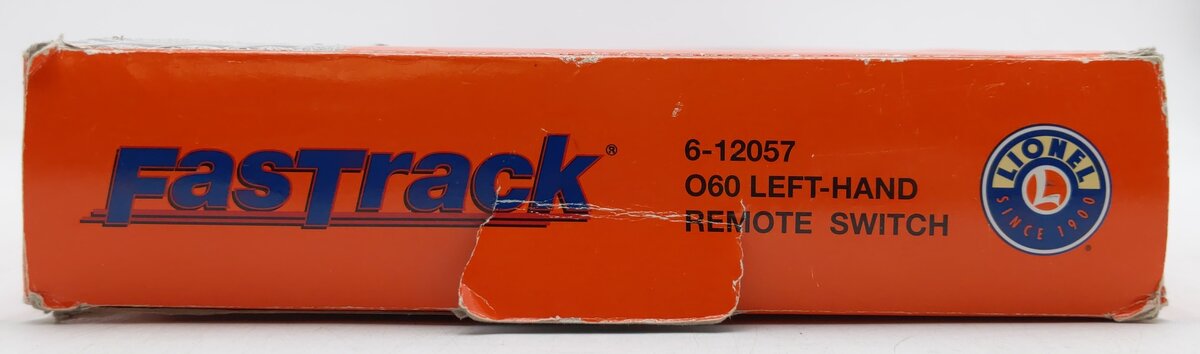 Lionel 6-16829 O60 FasTrack Command Control Right Hand Switch Turnout EX/Box